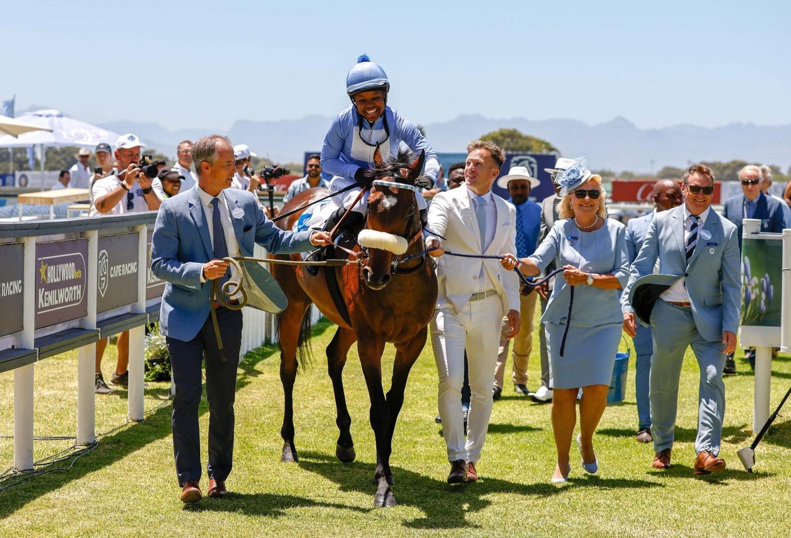 Zimbabwean jockey O'Meara Chiedza Rusike